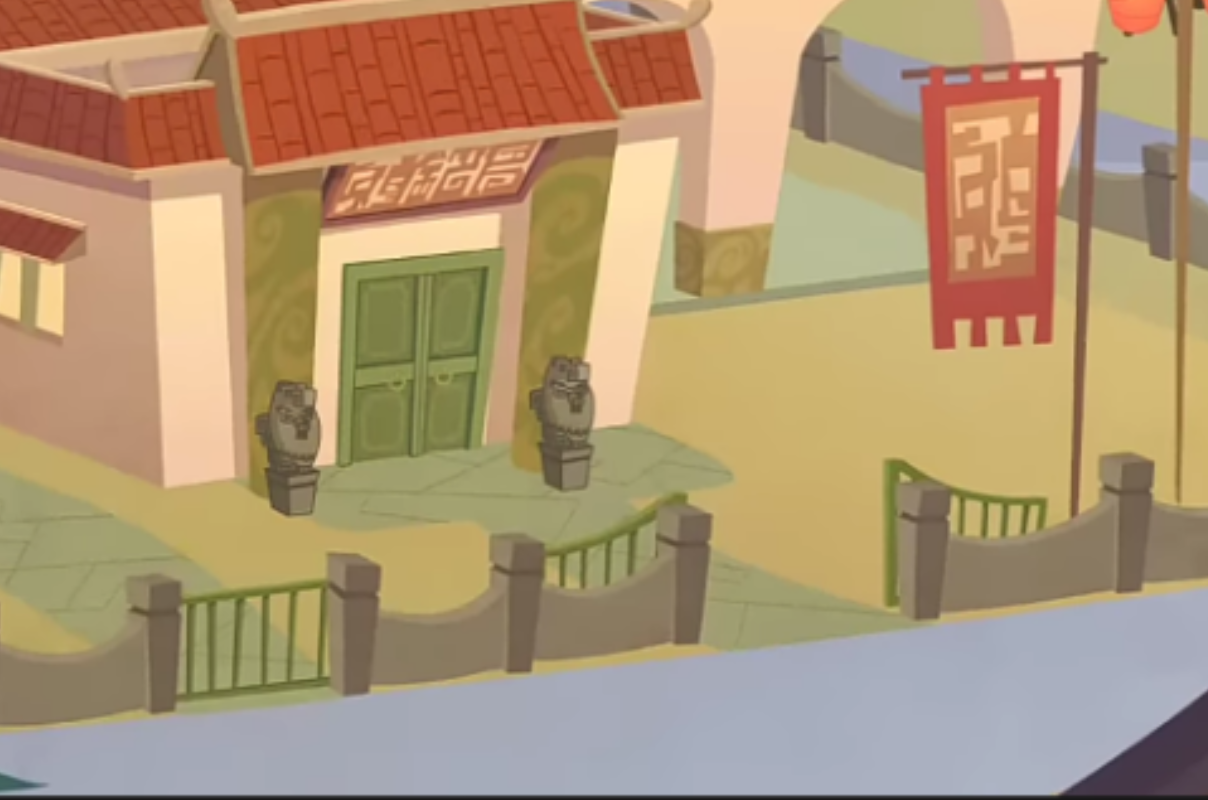 Chuck Adoodledoo's House Blank Meme Template