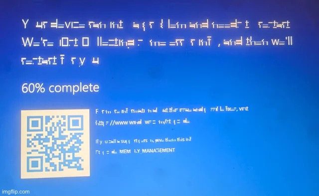 Why is my computer speaking enchantment table language? | made w/ Imgflip meme maker