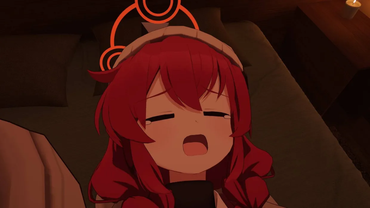 High Quality Maki yawn Blank Meme Template