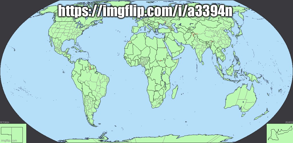 World map | https://imgflip.com/i/a3394n | image tagged in world map | made w/ Imgflip meme maker