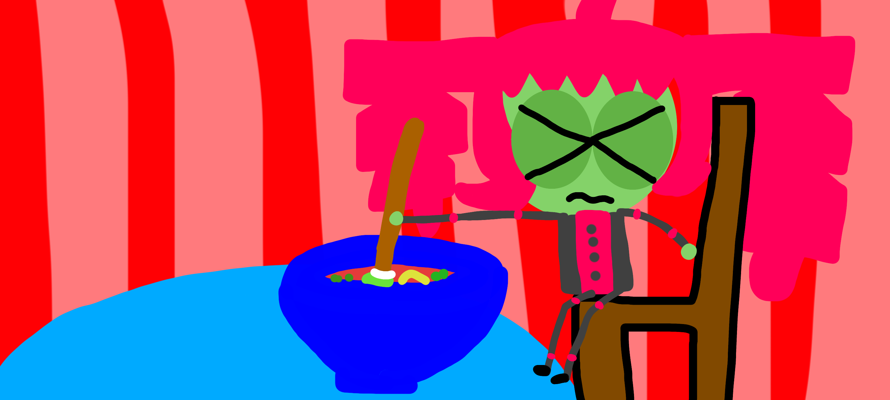 Teto the PBS Kids OCS UTAU has crushed on this Blank Meme Template