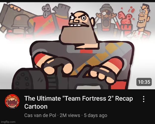 image tagged in youtube,tf2 | made w/ Imgflip meme maker