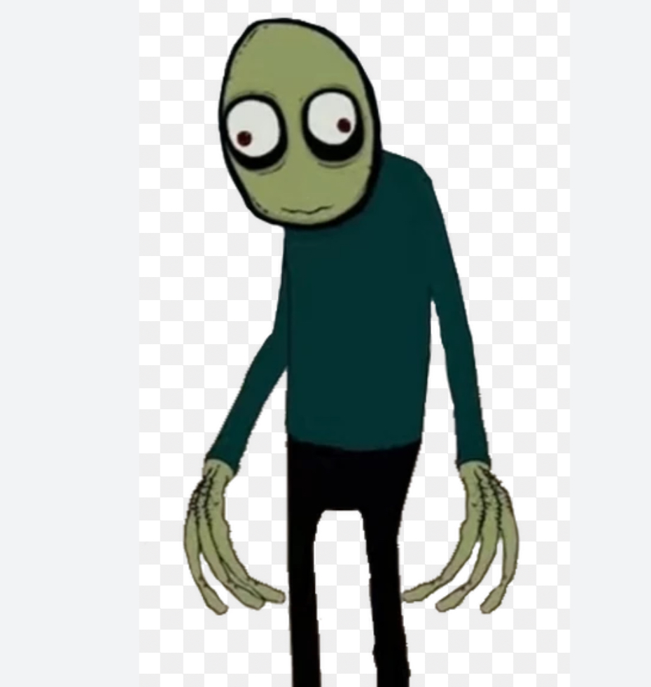 Salad fingers Blank Meme Template