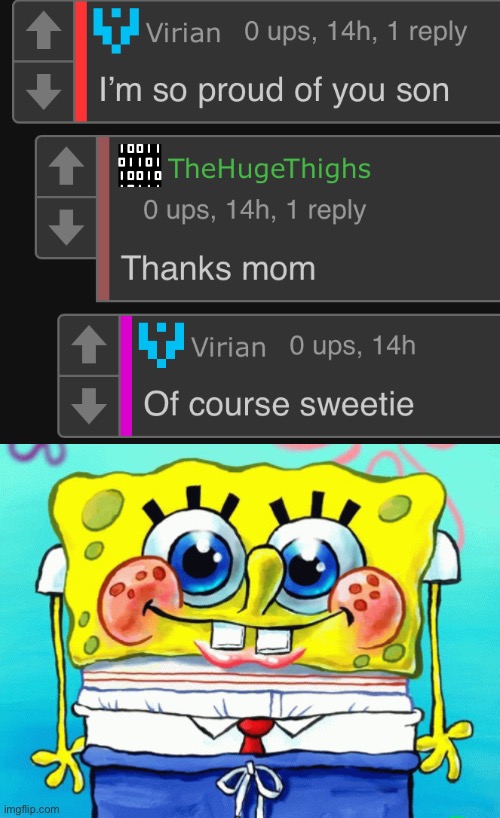 image tagged in cute spongebob | made w/ Imgflip meme maker