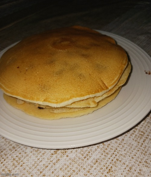 Chocolate chip pancakes | made w/ Imgflip meme maker