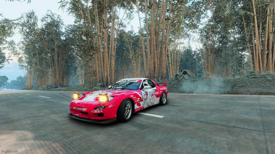 Here a photo I took in the crew motorfest (Gooner Cars) | image tagged in the crew,the crew motorfest | made w/ Imgflip meme maker