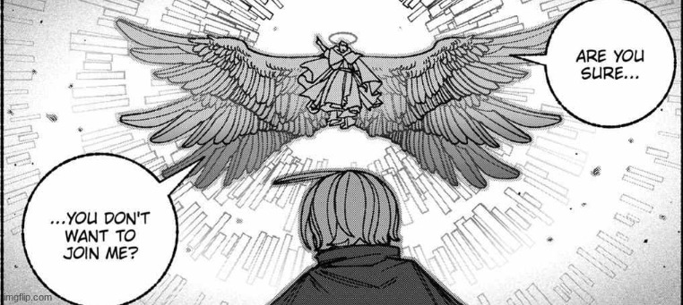 angel: are you sure? | image tagged in angel are you sure | made w/ Imgflip meme maker