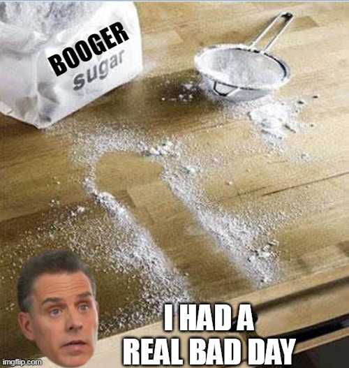 BOOGER I HAD A REAL BAD DAY | made w/ Imgflip meme maker