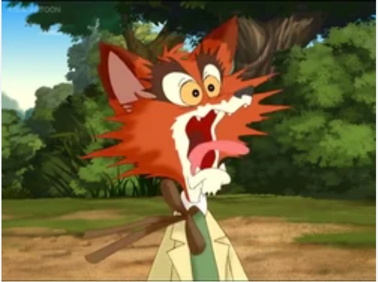 High Quality Br'er Fox screaming Blank Meme Template
