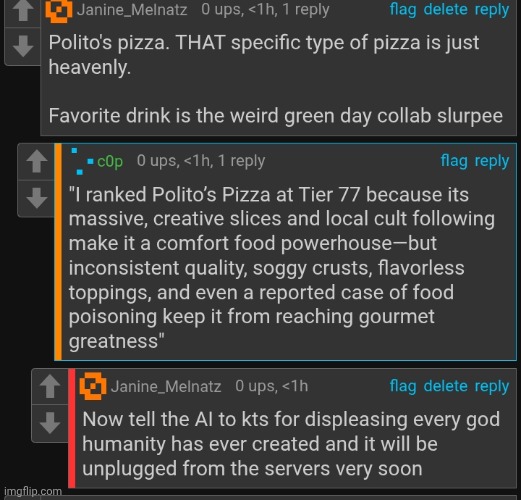 I WILL GLAZE POLITOS TIL I DIE | made w/ Imgflip meme maker