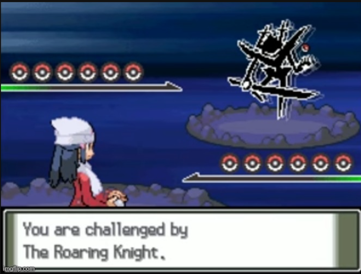 High Quality the roaring battle or smth thats what i heard Blank Meme Template