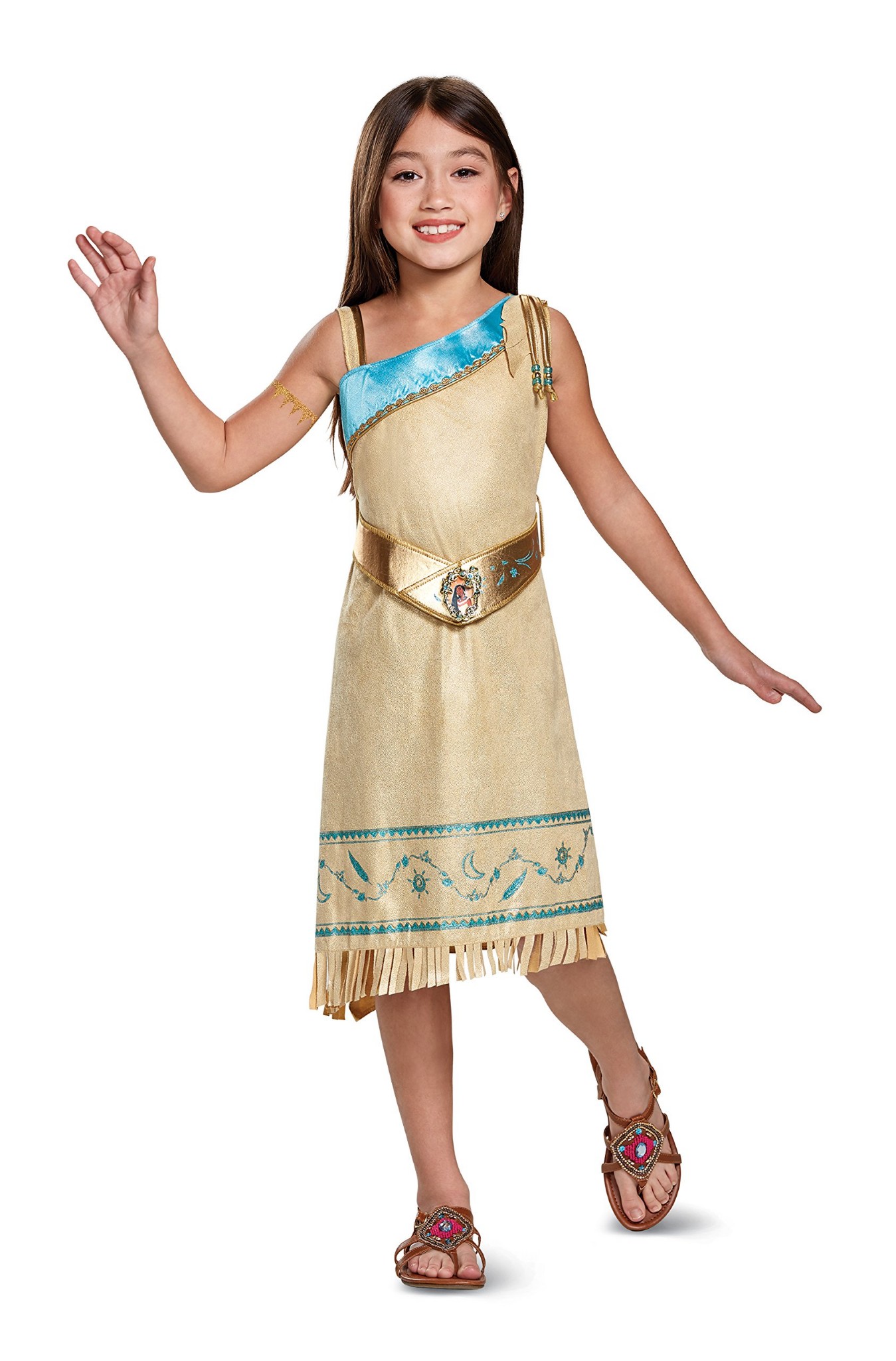 Amazon.com: Pocahontas Deluxe Costume, Brown, Medium (3T-4T ... Blank Meme Template