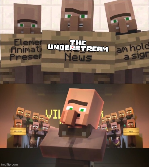image tagged in villager news theme | made w/ Imgflip meme maker