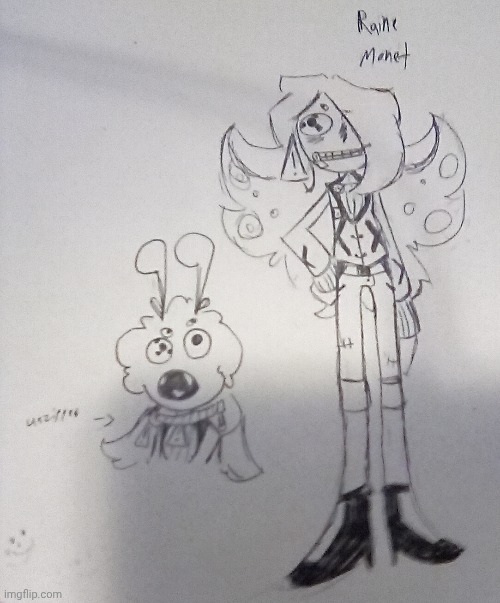 Finished raine monet. I'm not happy with it tho | made w/ Imgflip meme maker