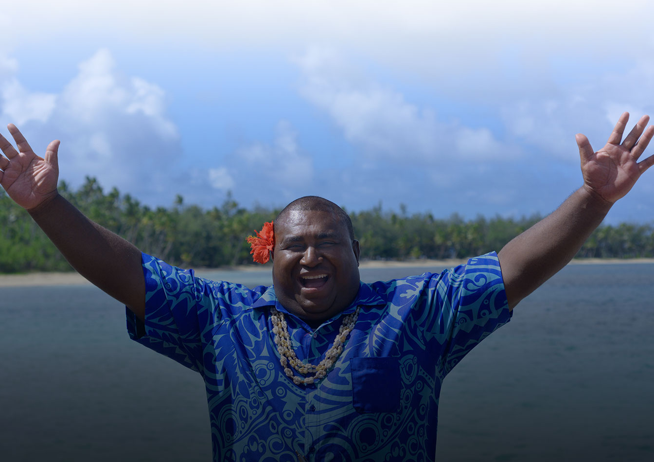 The 'Smiling Fijian' Blank Meme Template