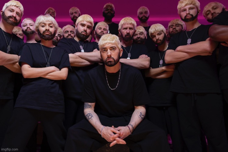 eminem houdini  hes back | image tagged in eminem houdini hes back | made w/ Imgflip meme maker