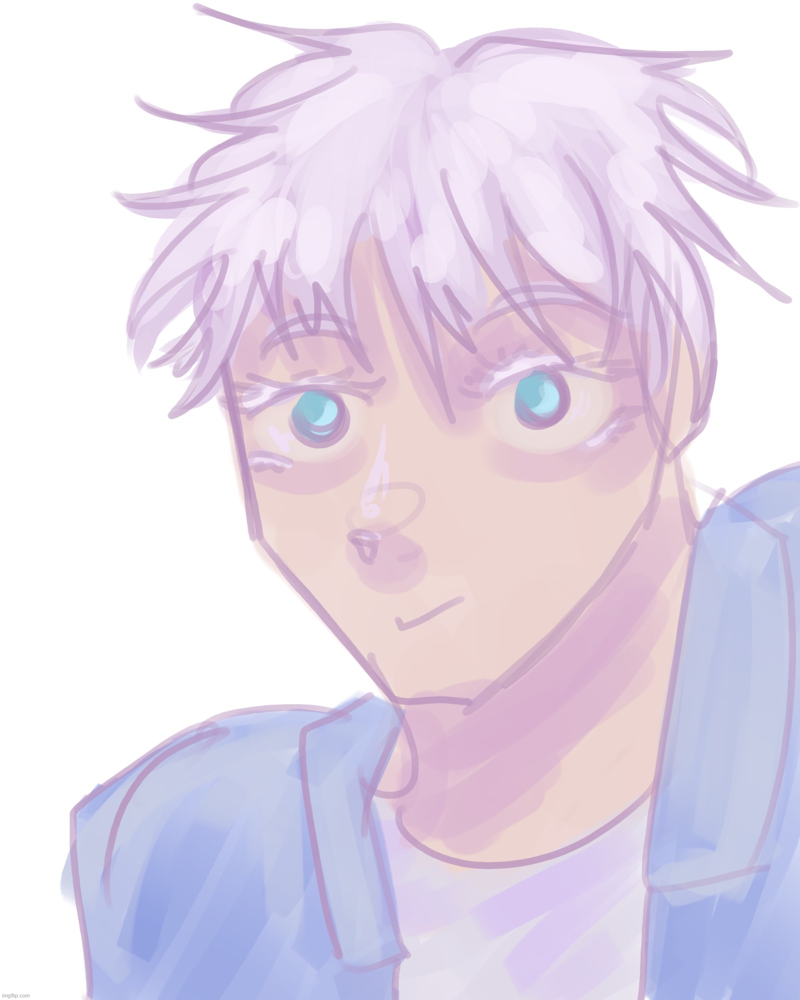 angelic ass gojo shit | made w/ Imgflip meme maker