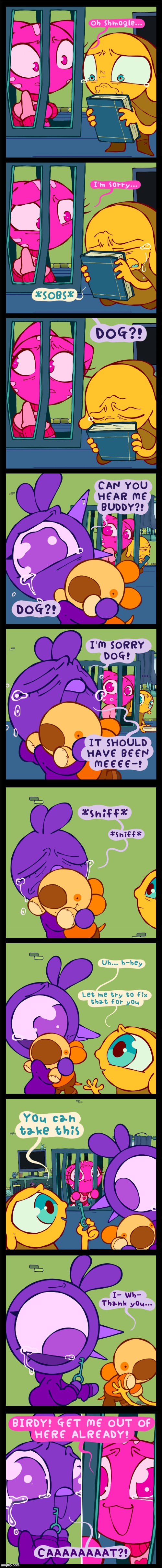 image tagged in cat,bird,dog,plushie,henchman,key | made w/ Imgflip meme maker