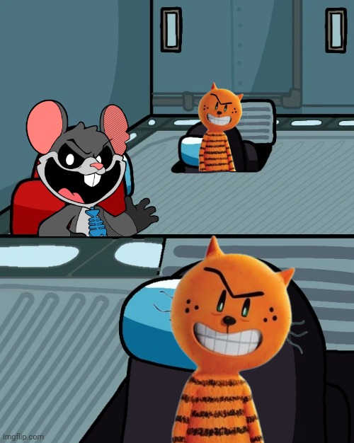Touille and Petey | image tagged in impostor of the vent | made w/ Imgflip meme maker