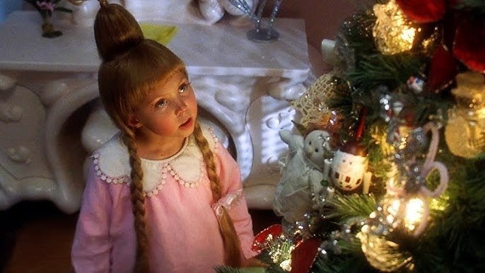 Cindy Lou who Where are you christmas Blank Meme Template