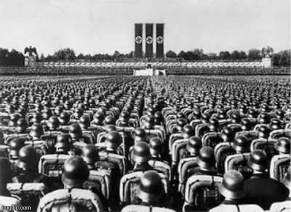 Third reich rally | image tagged in third reich rally | made w/ Imgflip meme maker