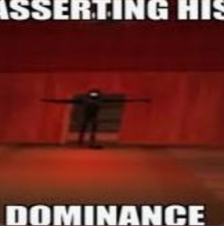 High Quality Seek is asserting his dominance Blank Meme Template