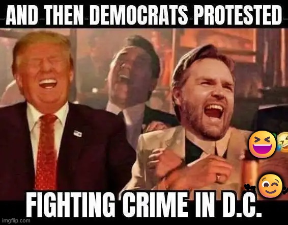 You can't make this stuff up | 😆; 😉 | image tagged in democrats,crime,washington dc,dc,funny because it's true,criminals | made w/ Imgflip meme maker