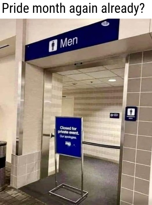 For those who are still gay instead of queer I guess | Pride month again already? | image tagged in pride month,funny | made w/ Imgflip meme maker