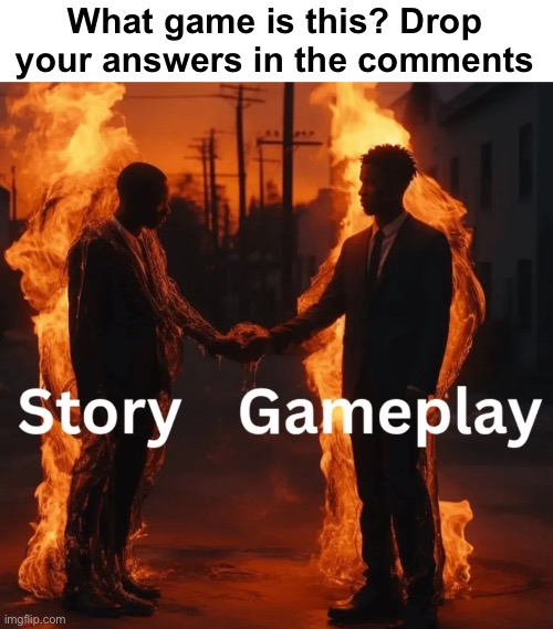 I need game recommendations | What game is this? Drop your answers in the comments | image tagged in gaming,peak,video games,console gaming,pc gaming | made w/ Imgflip meme maker