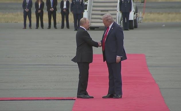 Trump-Putin summit Blank Meme Template