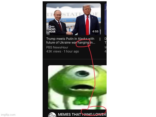 is YouTube trying to tell me something | image tagged in politics,very political,so political | made w/ Imgflip meme maker