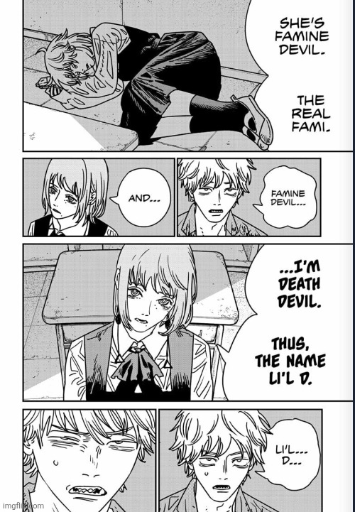 Dih | image tagged in chainsaw man | made w/ Imgflip meme maker