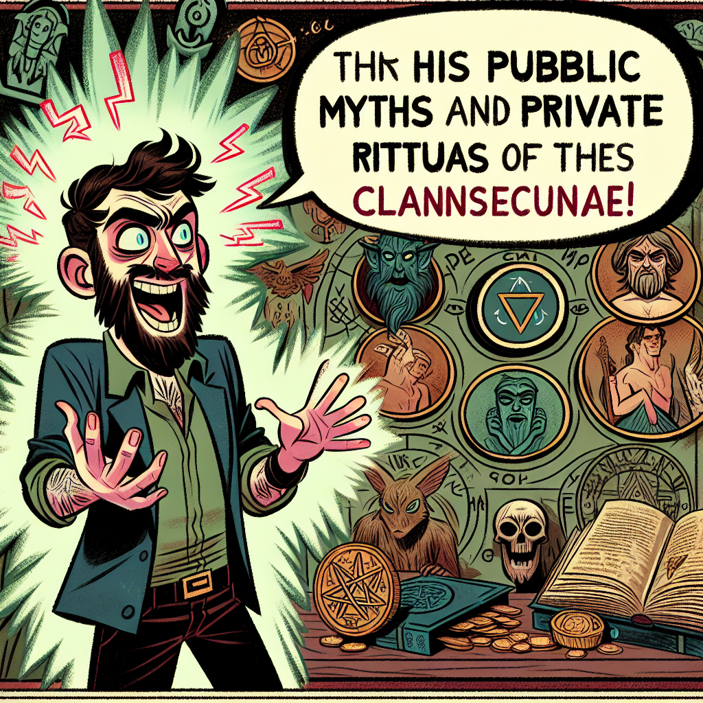 Actually, Paul's PUBLIC MYTHO & PRIVATE RITUAL repeatedly BRAGGE Blank Meme Template