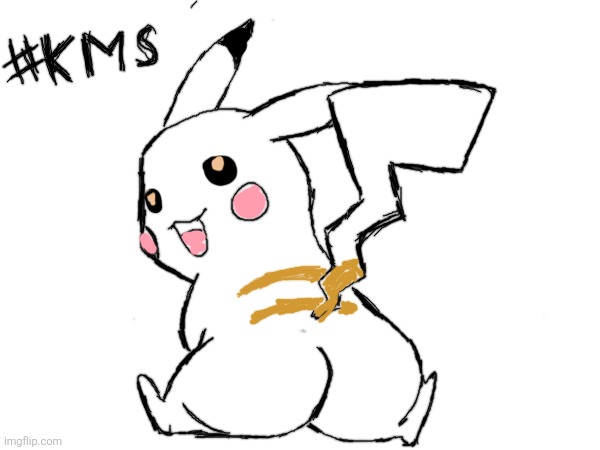 Thiccachu (Why did I draw this) | made w/ Imgflip meme maker