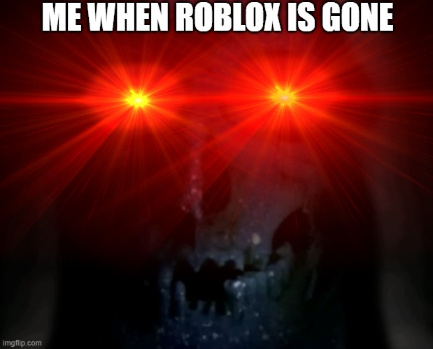 me when roblox is gone ☹️??? | ME WHEN ROBLOX IS GONE | image tagged in phase 50 5 | made w/ Imgflip meme maker