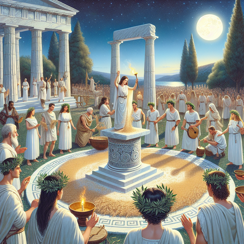 COMMON INITIATION ELEMENTS--Ancient Greek mystery Religions Blank Meme Template