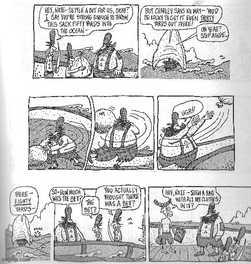 Classic Overboard | image tagged in comics | made w/ Imgflip meme maker