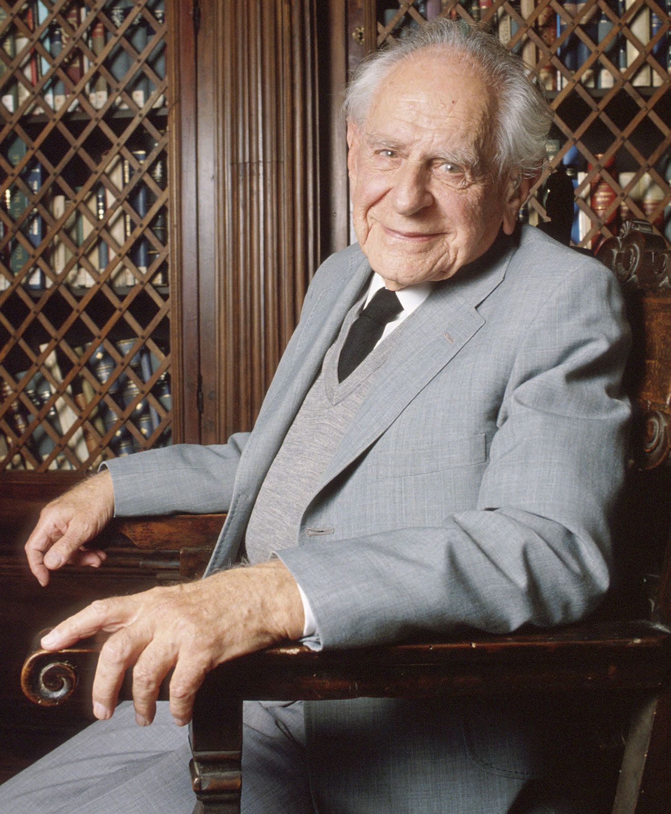Karl Popper Blank Meme Template