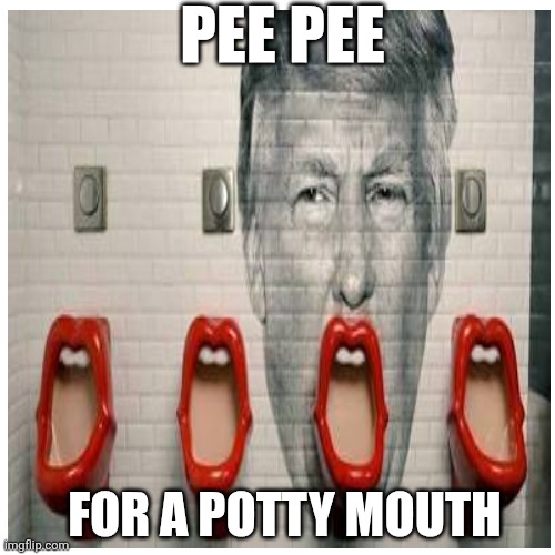 PEE PEE FOR A POTTY MOUTH | made w/ Imgflip meme maker