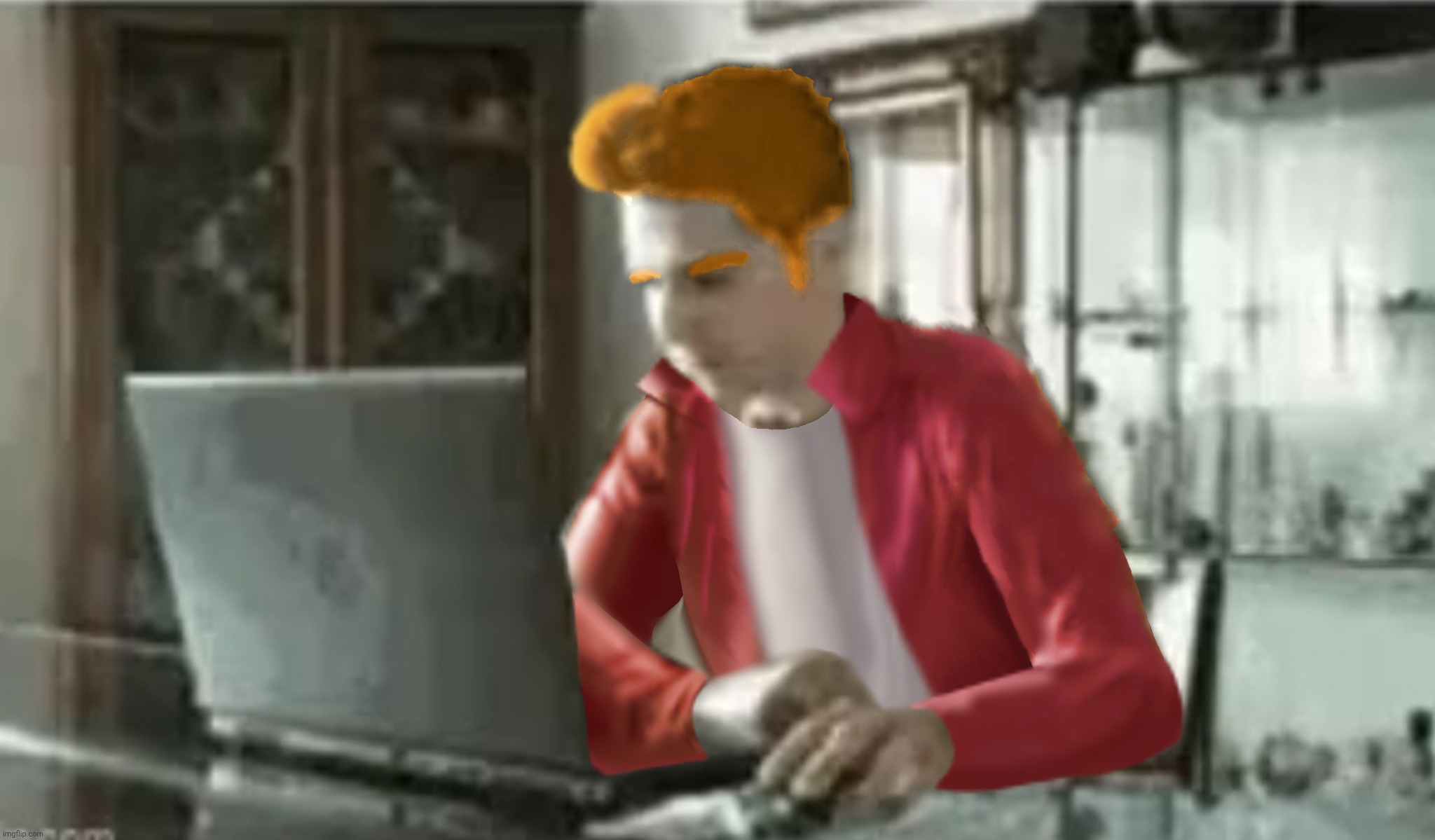 "babe you better not be shot on a computer when I get home" me: | made w/ Imgflip meme maker