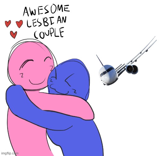 Awesome Lesbian Couple | image tagged in awesome lesbian couple | made w/ Imgflip meme maker