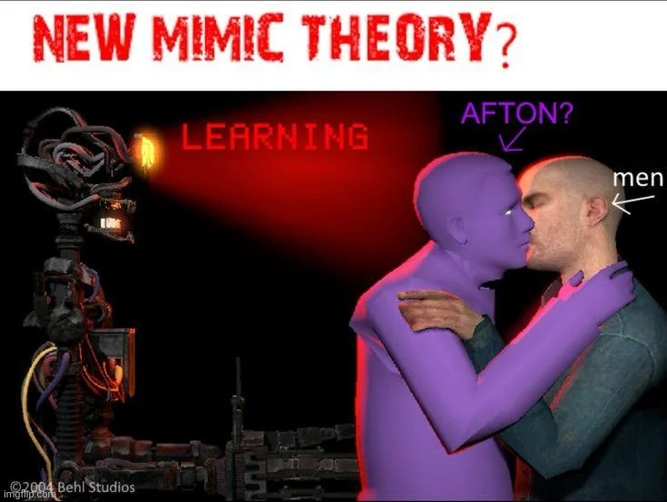 modern fnaf theory | made w/ Imgflip meme maker