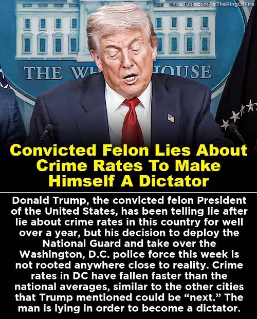 Inventing crime is a crime in itself. | image tagged in trump | made w/ Imgflip meme maker
