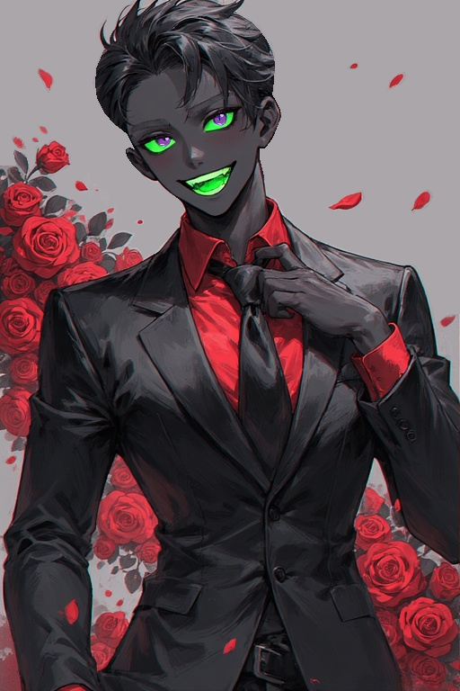 Nergal - Anime Style Blank Meme Template