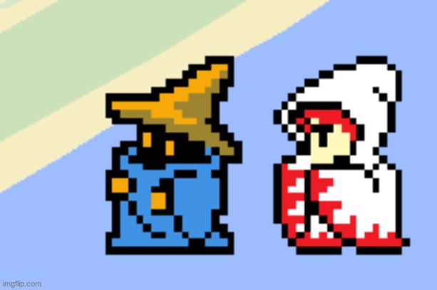 I drew white mage too | made w/ Imgflip meme maker