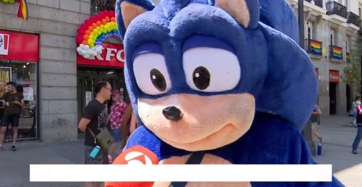 Sad sonic Blank Meme Template