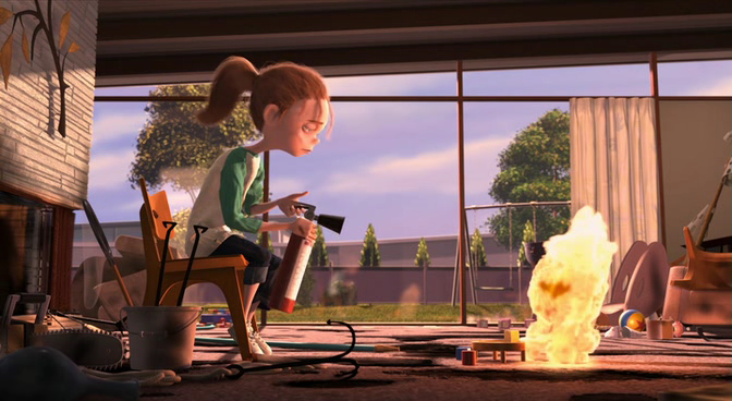 Jack-Jack on fire Blank Meme Template