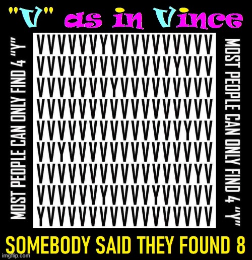 How Many Ys Can You Find? | image tagged in vince vance,puzzles,brainteasers,optical illusion,memes,conundrum | made w/ Imgflip meme maker