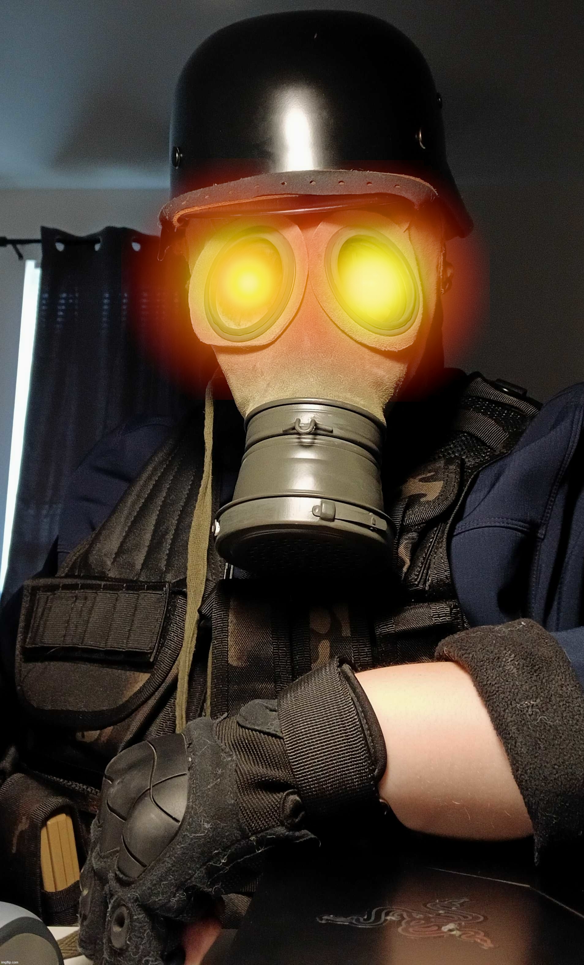 F*ck it, The Official Face Reveal(with some photoshopping to the lens to glow) of Batim1234567890, myself. | image tagged in timezone,batim,face reveal,important,bro thinks hes the guy from timezone,news | made w/ Imgflip meme maker