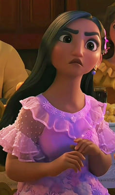 Judgy Isabela Blank Meme Template